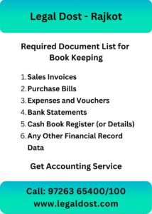 Document for Accounting Services in Rajkot